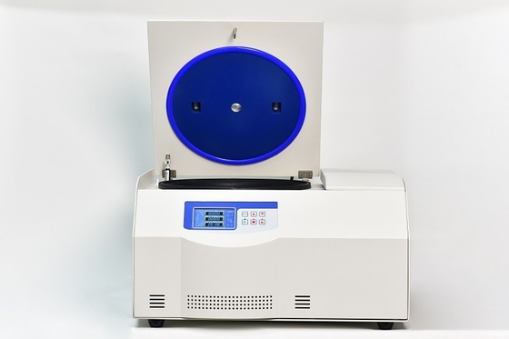 Máquina de centrífuga refrigerada de alta velocidade de grande capacidade Labtech 21000 rpm