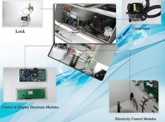 20000rpm Centrífuga de resfriamento de alta velocidade AC220V 50/60Hz 18A