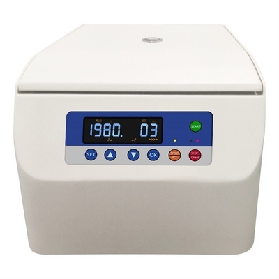 ISO CE Centrífuga de baixa velocidade 5000 rpm Max 24 tubos para laboratório