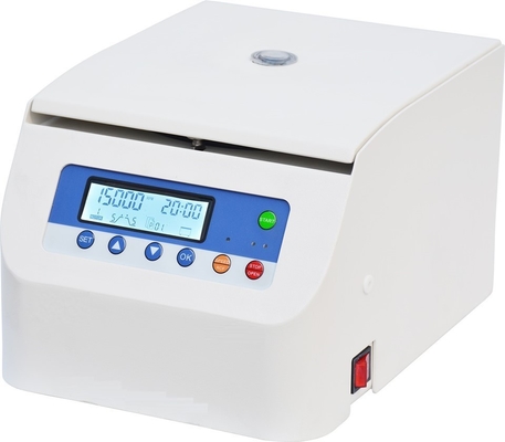 16500 rpm Centrífuga Hematocrit Máquina de Microcentrífuga 10x5ml