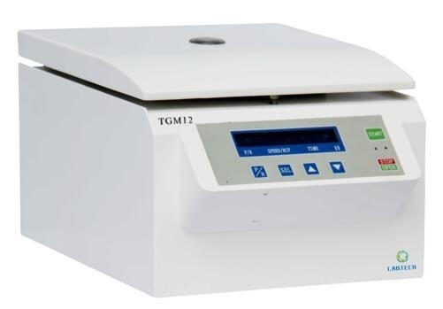 Centrífuga de tubo capilar micro-hematocrito ajustável de alta velocidade 12000r/min. Ideal para uso em laboratório e centro médico