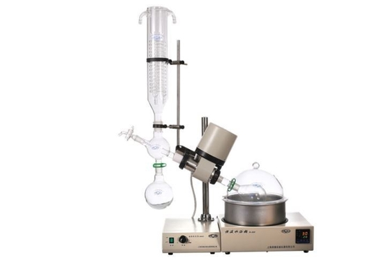Tipo deslizante de elevação manual Mini evaporador rotativo 0,25-2L