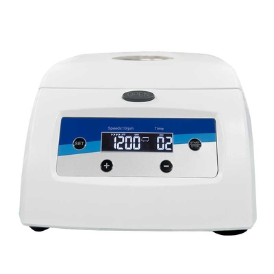 Centrífuga de tubo capilar de alta velocidade MicroHematocrit 500-12000rpm Ajustável