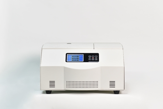 Centrífuga refrigerada de alta velocidade com capacidade máxima de 16500 rpm e capacidade de 4x100 ml