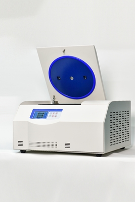 Centrífuga refrigerada de alta velocidade de laboratório de grande capacidade 4*750 ml com velocidade ajustável e baixo ruído